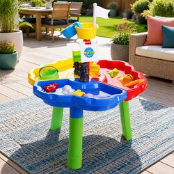 Kids Sand Water Table Specifications: 53cm x 53cm