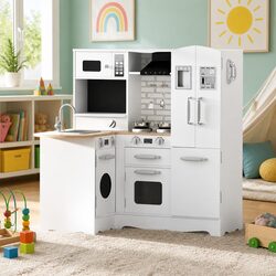 Wooden Kitchen Play Set for Kids - Specs and Features