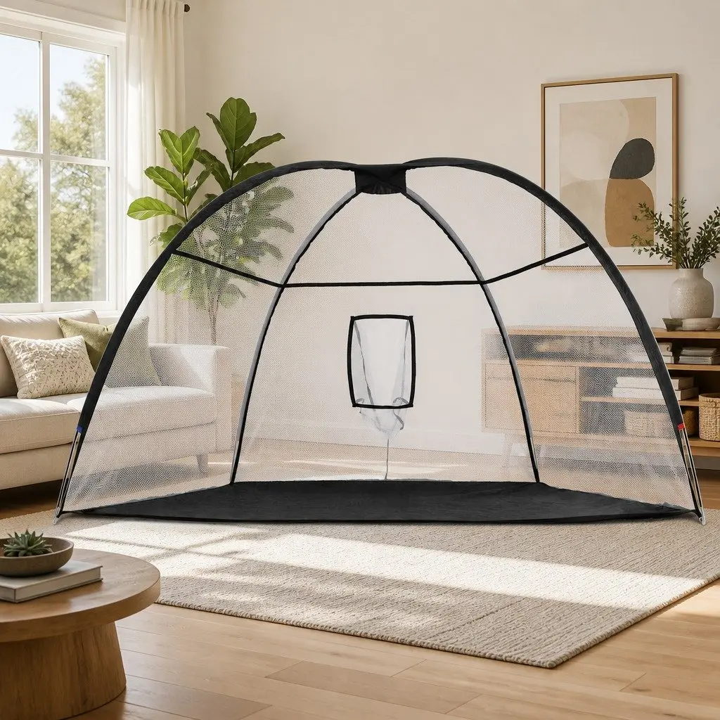 Golf Practice Net Outdoor 3.5m Portable Training Aid for Swing Training