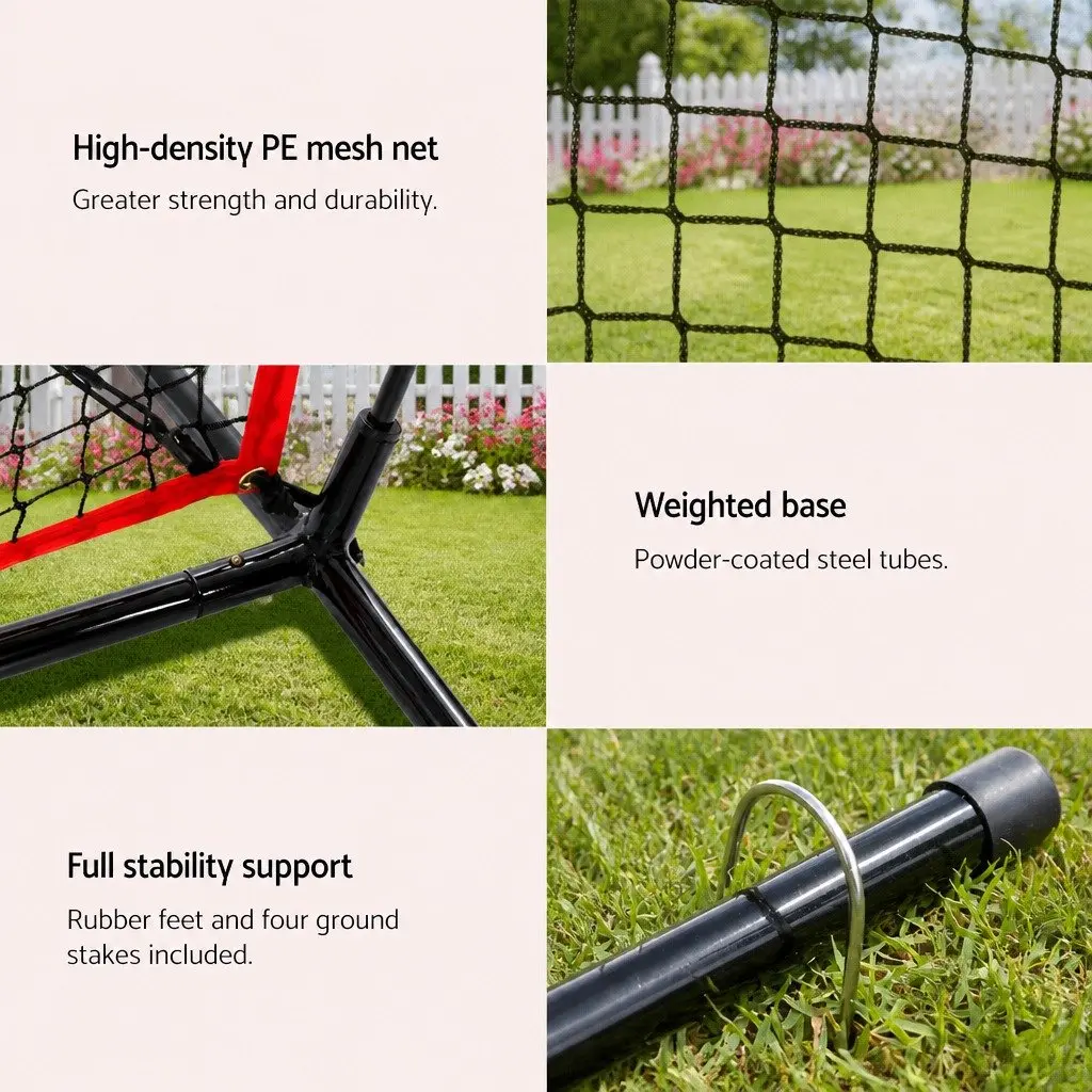 7ft Baseball Softball Training Net Kit