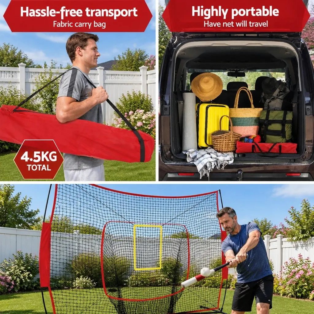 7ft Baseball Softball Training Net Kit