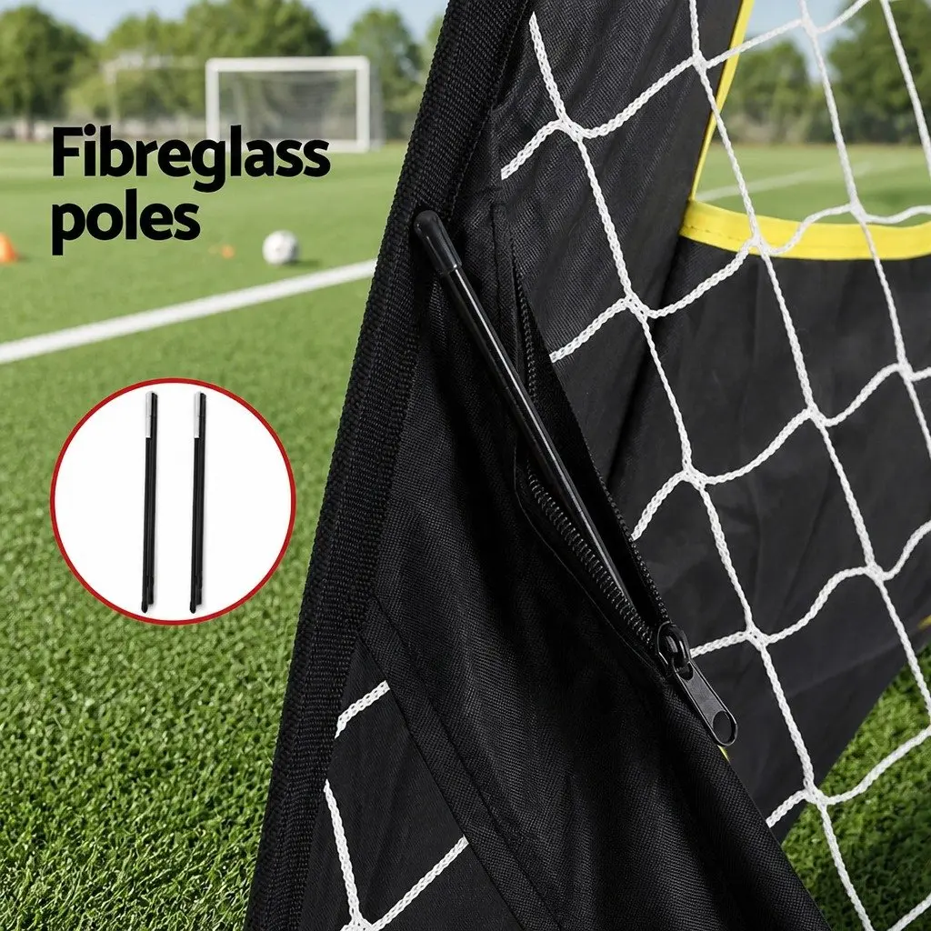 Portable Soccer Goal Net Training Rebounder for Outdoor Indoor Use 120 x 80 x 80 cm