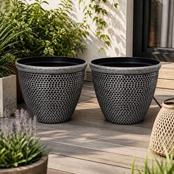 36cm Plastic Plant Pots Set - Dimensions and Specs Included