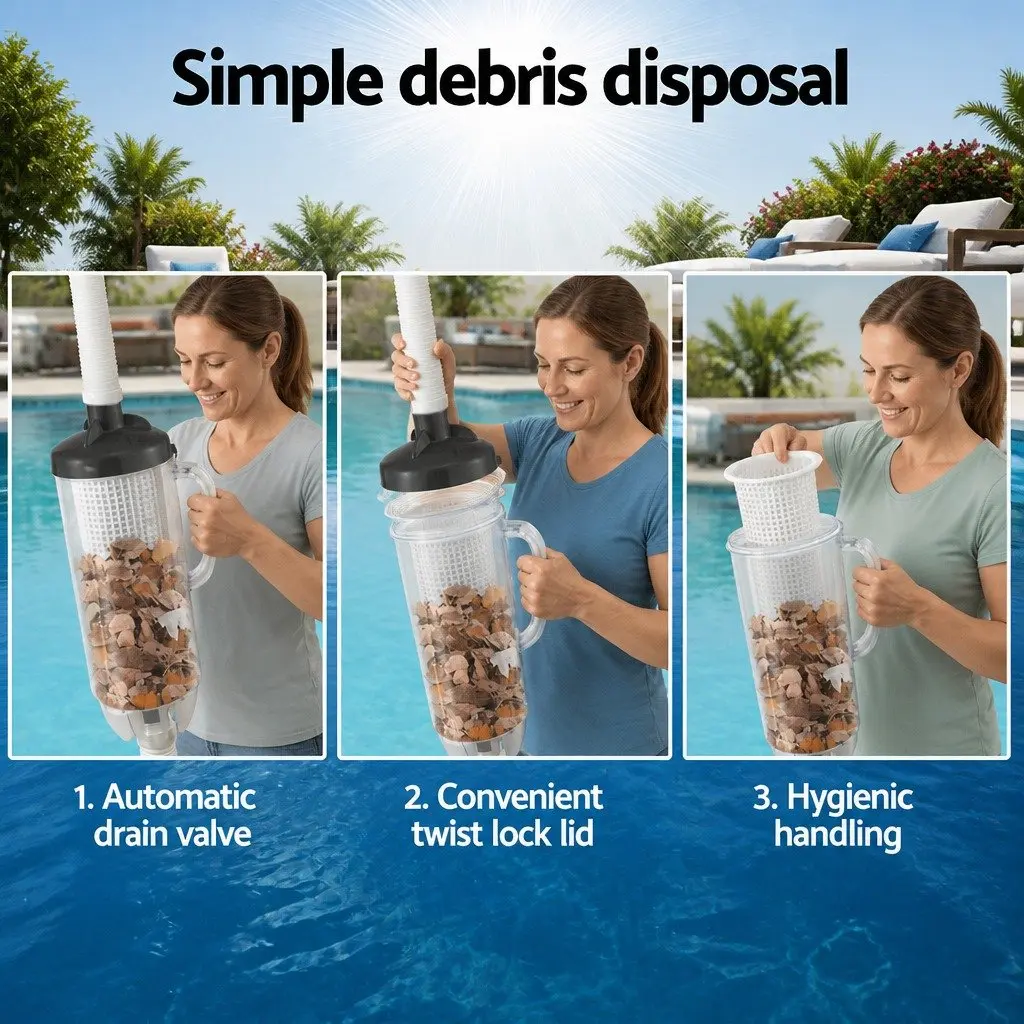 Pool Leaf Canister Cleaner