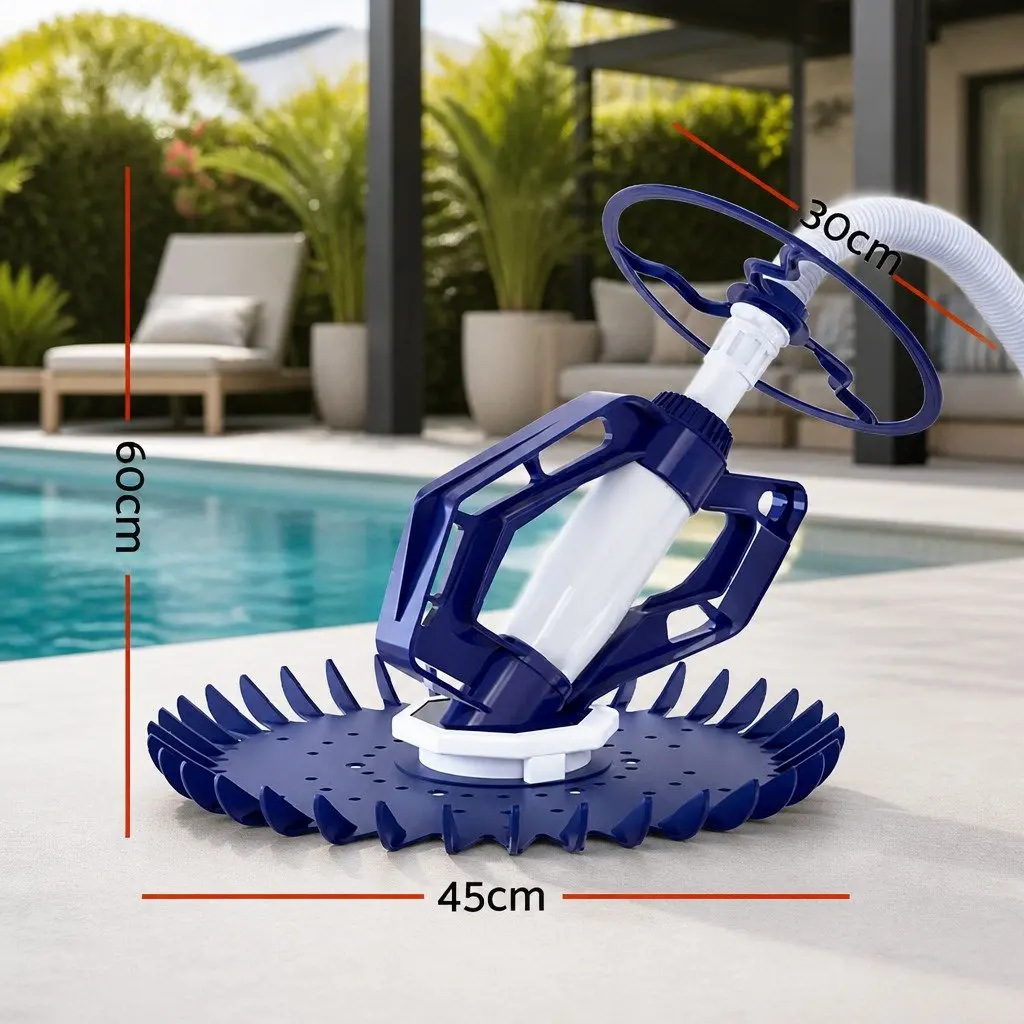 Automatic Pool Vacuum Cleaner with 10M Suction Hose