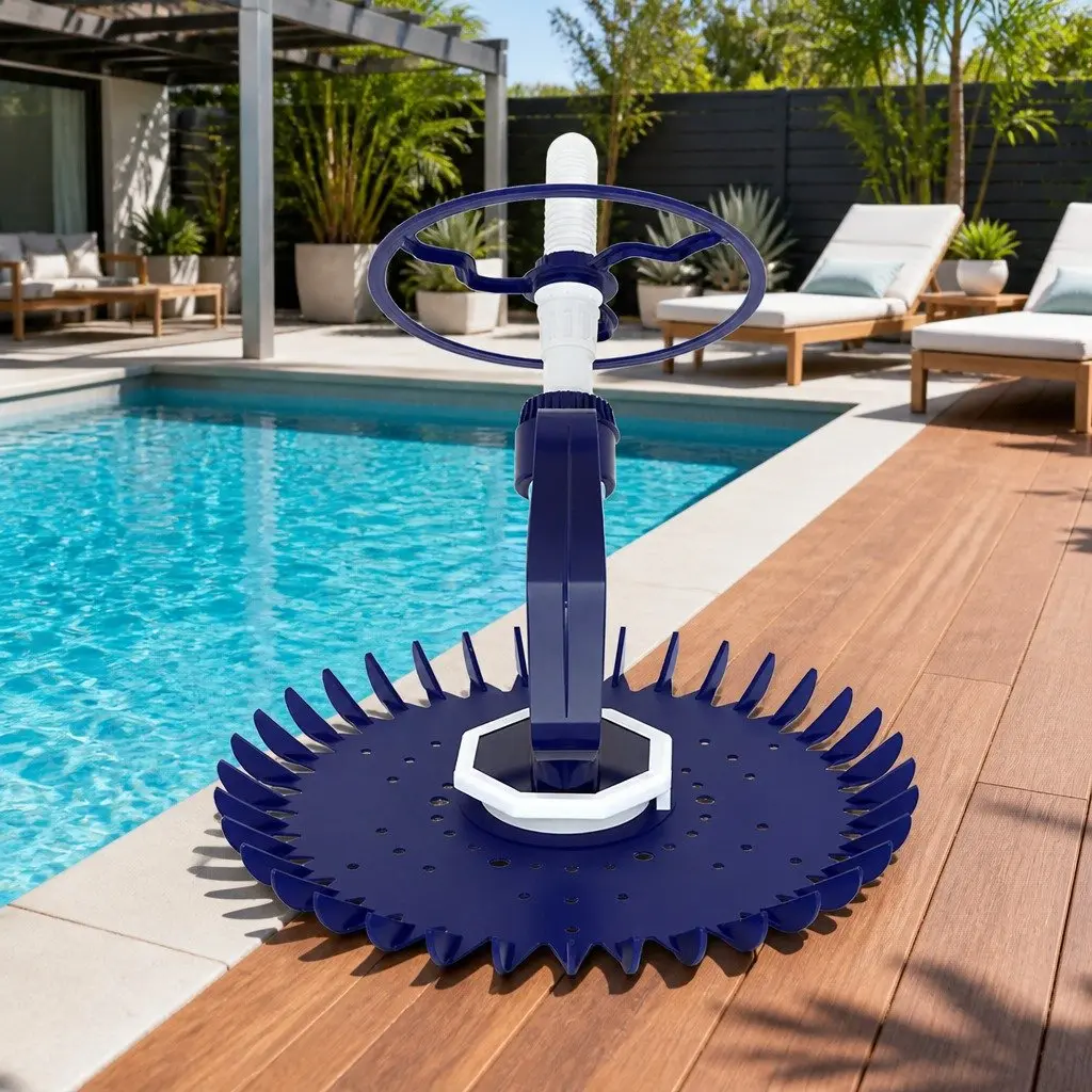 Automatic Pool Vacuum Cleaner with 10M Suction Hose
