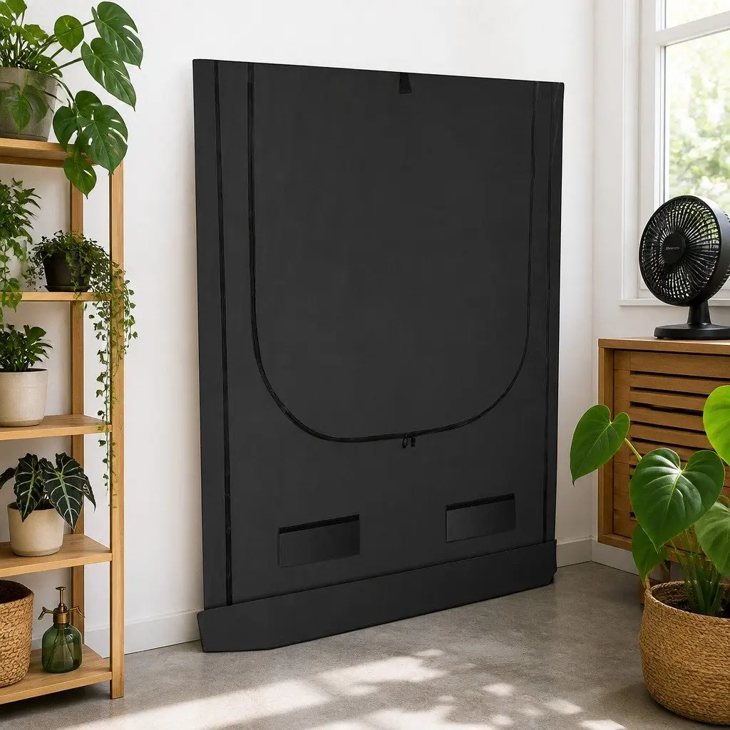 600D Oxford Cloth Indoor Hydroponic Grow Tent with Steel Frame