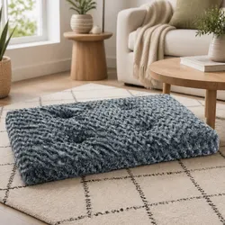 Dog Pet Bed - Plush Velvet, 119cm L x 72cm W