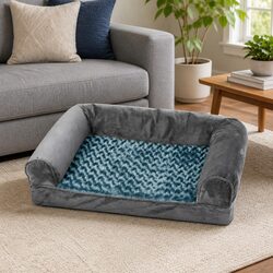 Dimensions and Features of the Grey Orthopaedic Pet Sofa