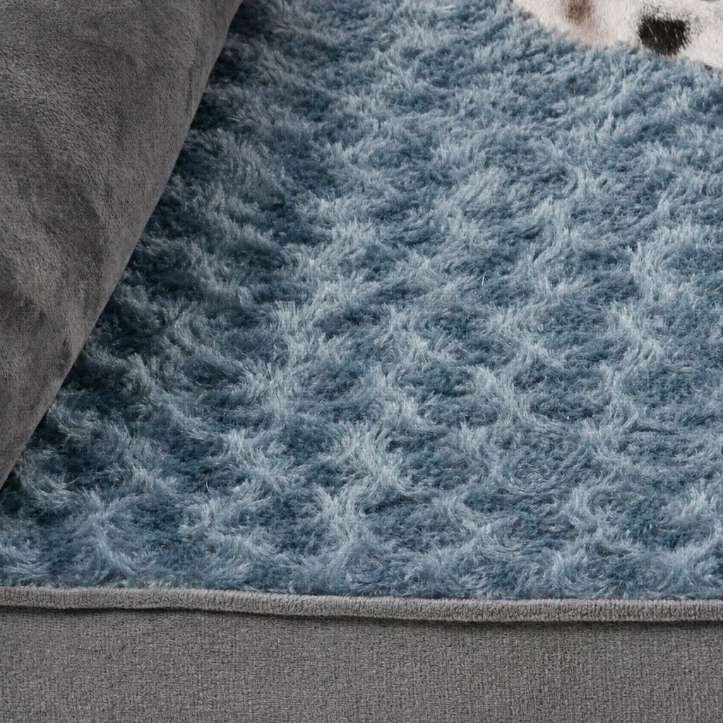 Pet Bed Sofa for Dogs and Cats Large Grey Orthopaedic Memory Foam