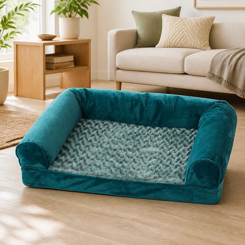 Orthopaedic Medium Dog Bed Sofa with Washable Cover