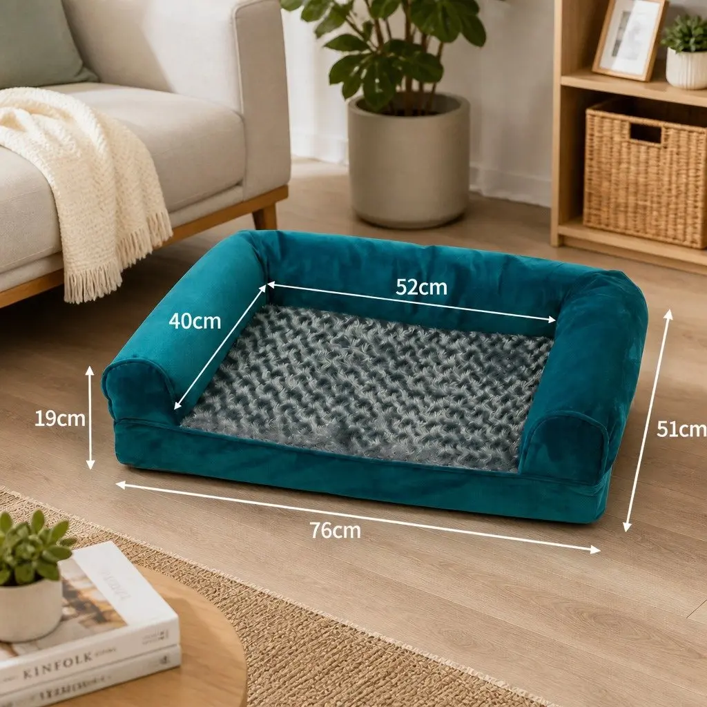 Orthopaedic Medium Dog Bed Sofa with Washable Cover
