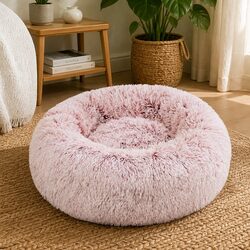 Specifications of Large Pink Donut Dog Bed with Cover