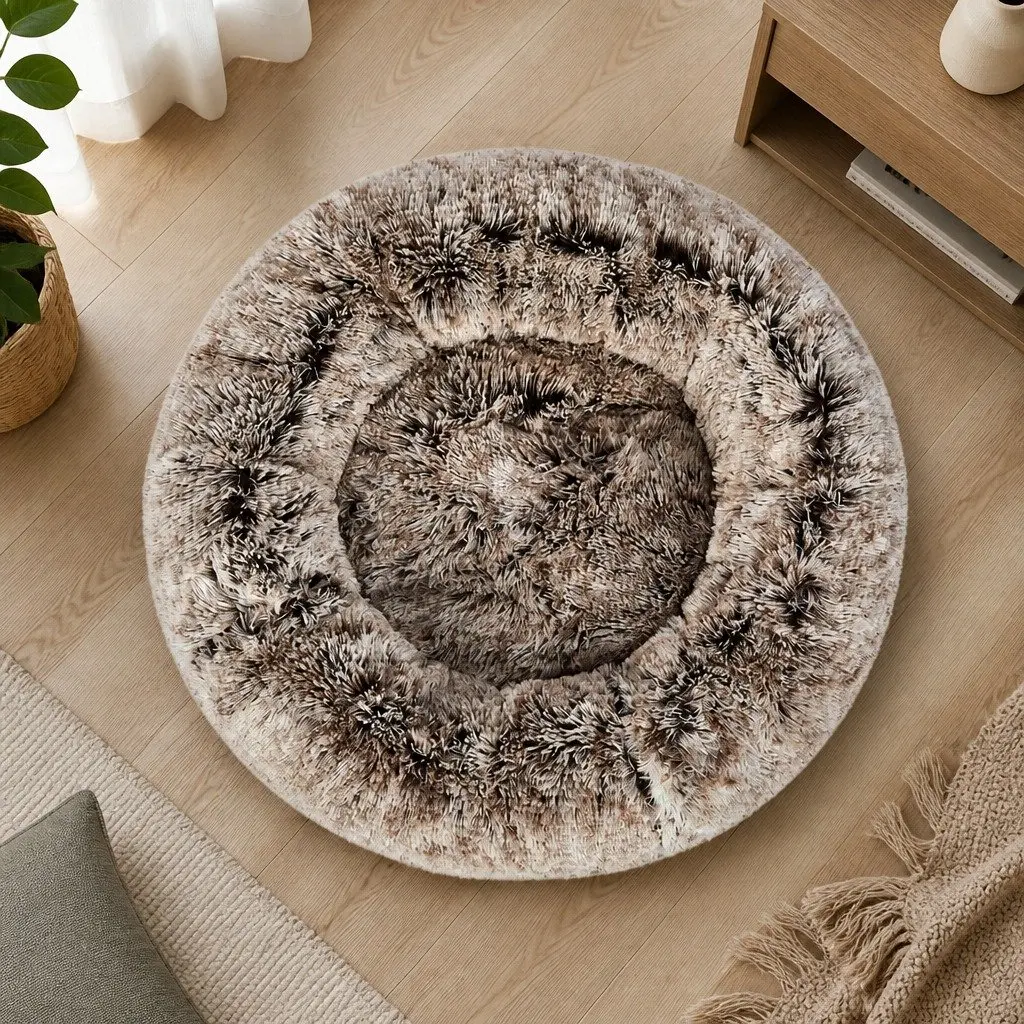 Donut-Shaped Pet Bed