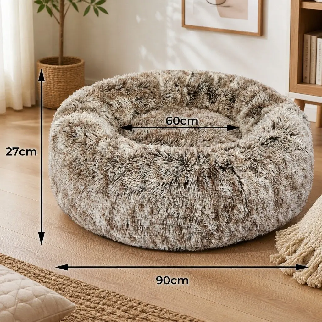 Donut-Shaped Pet Bed