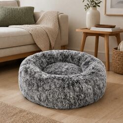 Large Pet Bed with Plush Material and Waterproof Design