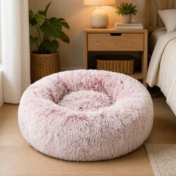 Replacement Dog Bed Cover, XX-Large Pink, Plush Material