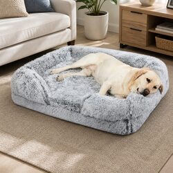 Large Orthopedic Dog Bed with Memory Foam