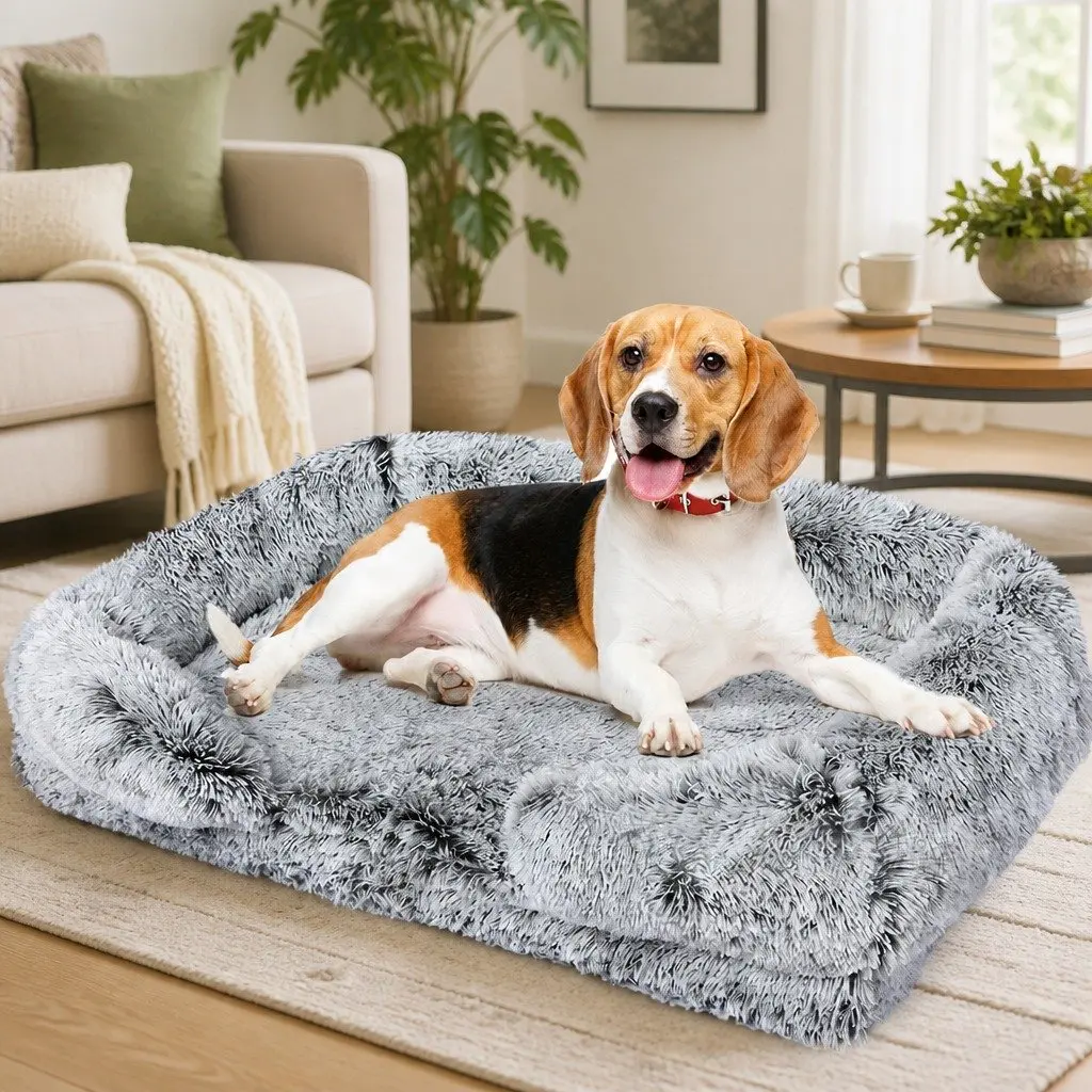 Medium Orthopedic Pet Bed with Detailed