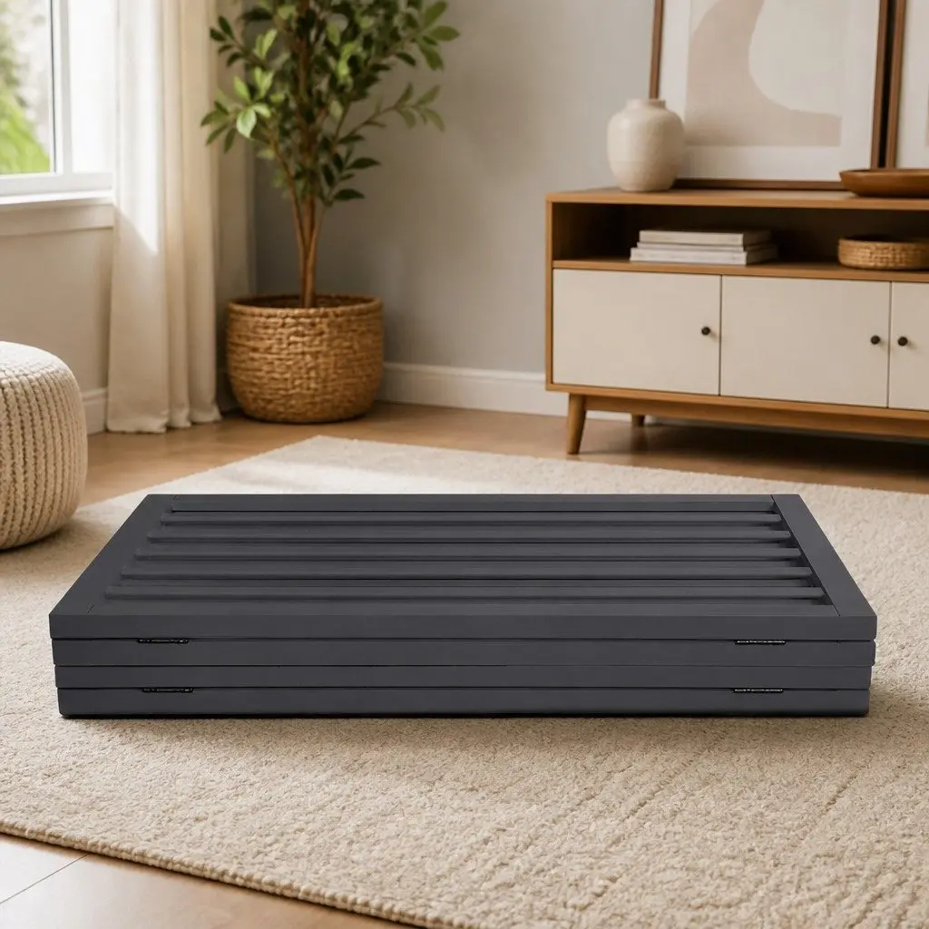Wooden Pet Gate Indoor Foldable Barrier 185cm x 60.5cm
