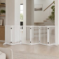 Wooden Pet Gate - Specifications and Dimensions Included