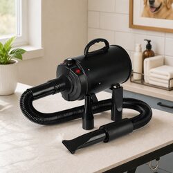 Pet Hair Dryer Specs: 2800W, 220V, and Adjustable Hose