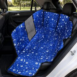 Pet Car Seat Hammock - Oxford Fabric, 140cm x 145cm, Blue