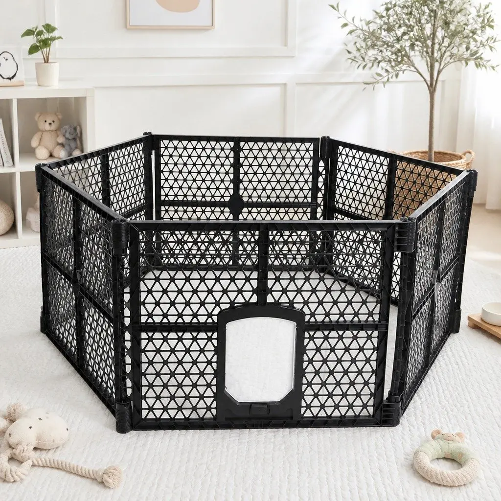 Folding Dog Plastic Playpen
