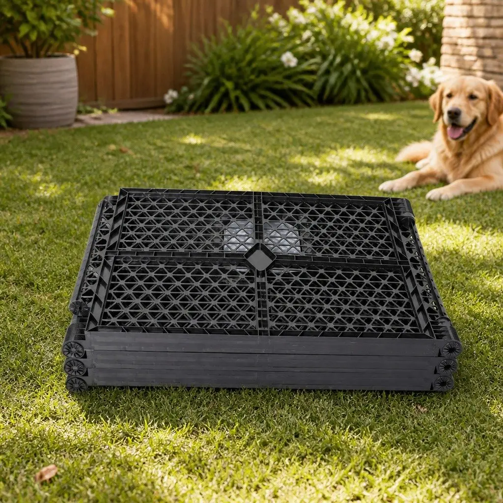 Folding Dog Plastic Playpen