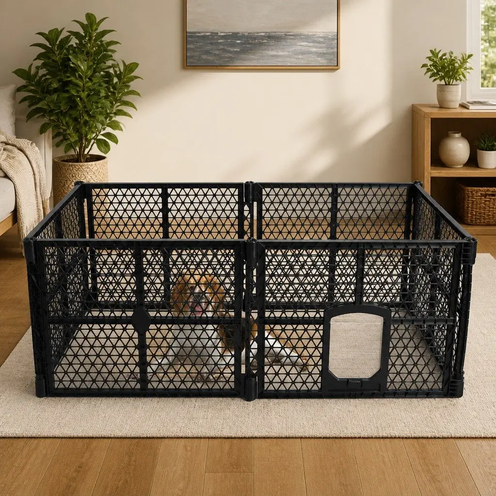 Folding Dog Plastic Playpen