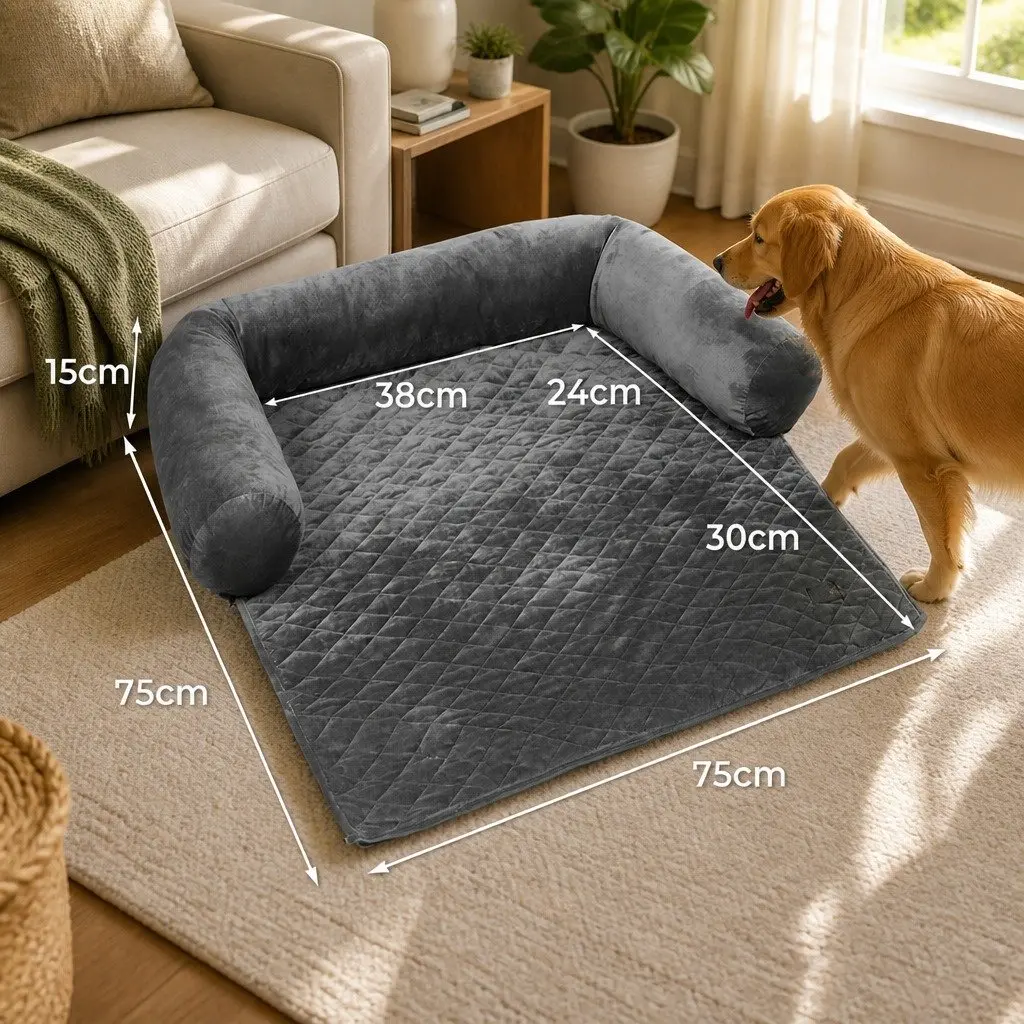 Pet Sofa Cover Dog Medium Furniture Protector Anti-slip Washable Cushion