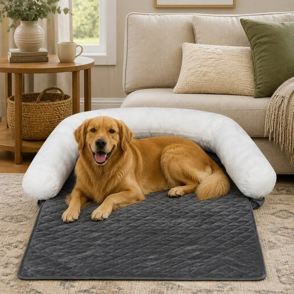Pet Sofa Cover Dog Medium Furniture Protector Anti-slip Washable Cushion