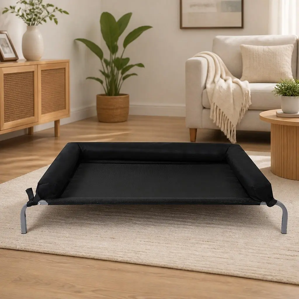 Elevated Pet Bed Dog Puppy Cat Large Outdoor Indoor Raised Trampoline Mesh
