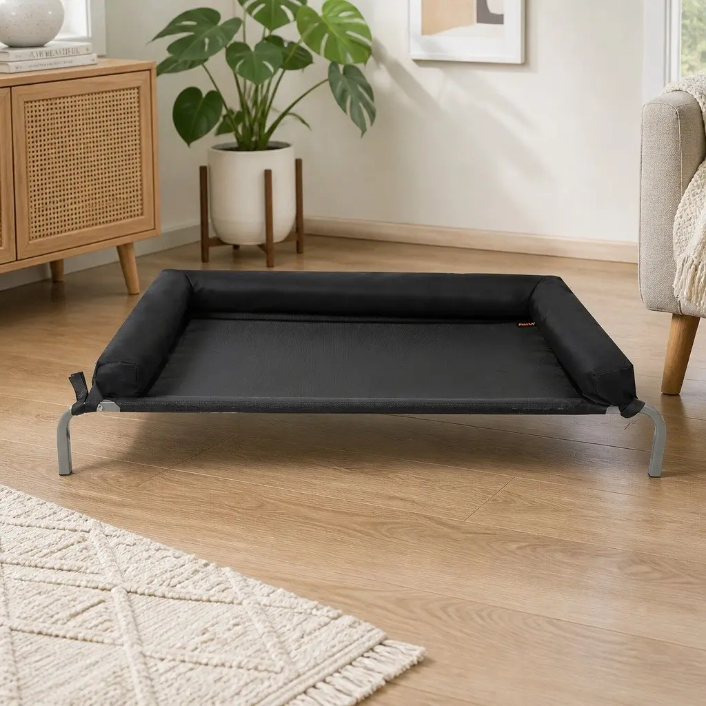 Elevated Pet Bed Dog Cat Puppy Medium Raised Trampoline Breathable Mesh Outdoor