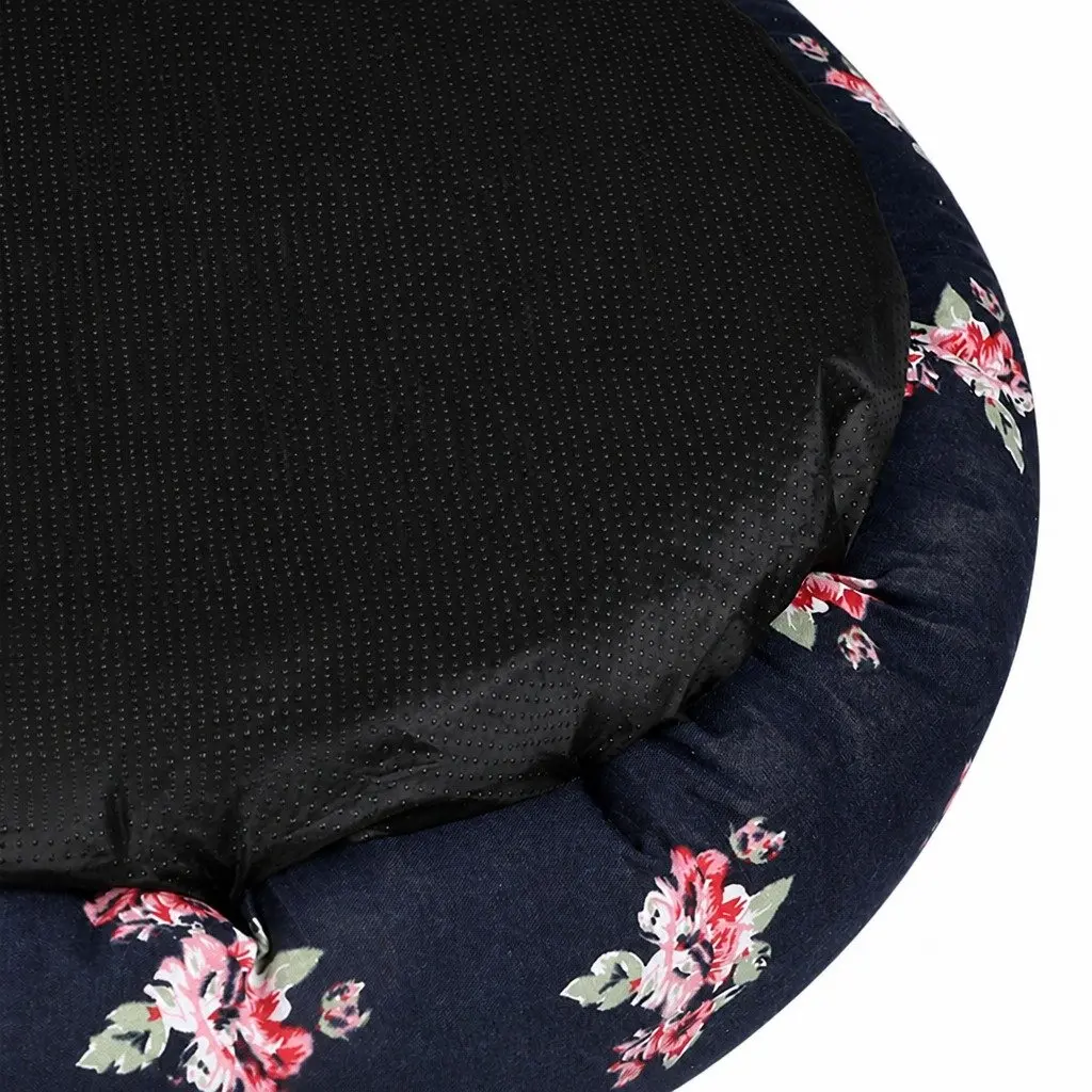 Dog Calming Bed Pet Cat Washable XXL Doughnut-Shaped Non-Slip Bottom Machine