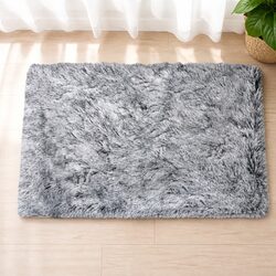 Medium Charcoal Dog Bed with Specific Dimensions and Features