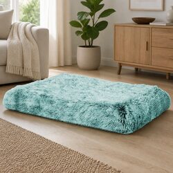 Small Green Memory Foam Pet Bed Dimensions and Details