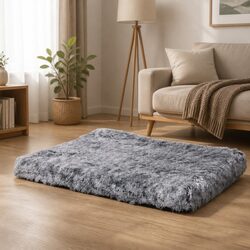 XXL Charcoal Dog Bed: 160cm L x 120cm W x 11cm H