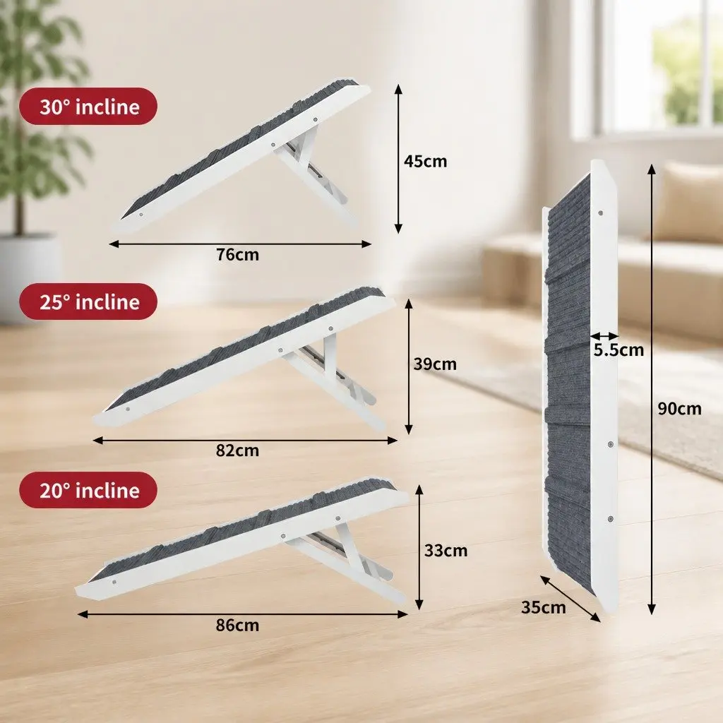 Adjustable Pet Ramp for Pets