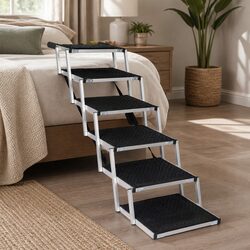 6-Step Dog Ramp: Dimensions and Features Detailed