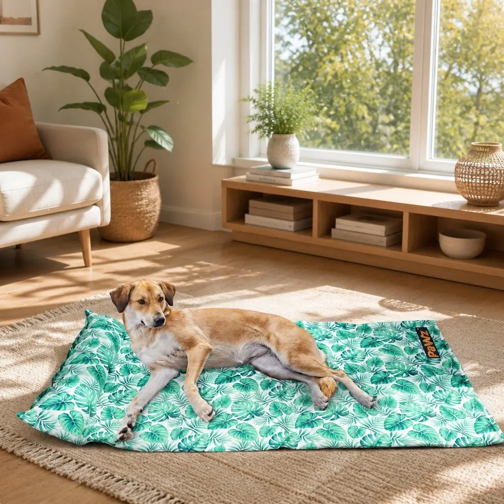 Large Self-Cooling Pet Mat with Waterproof PVC
