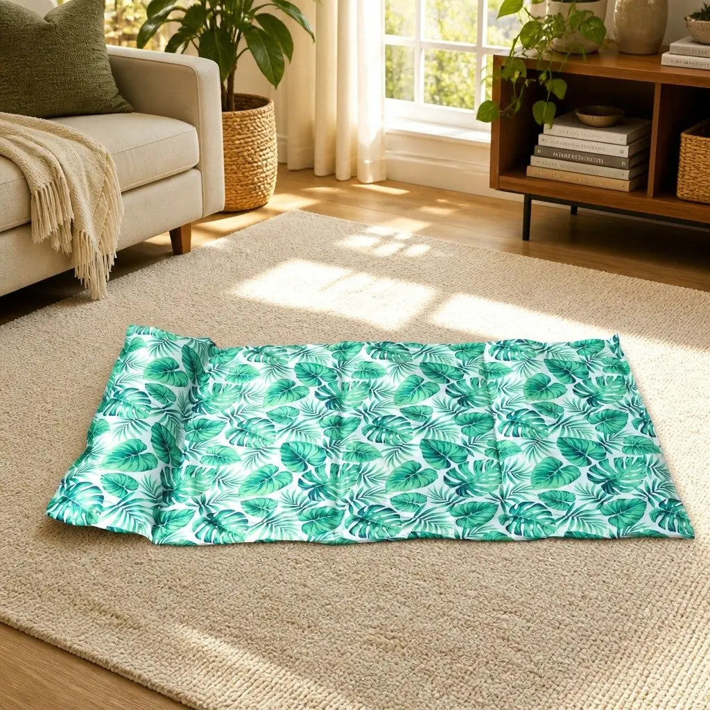 Pet Cooling Mat Cat Dog Gel Self-Cooling Pad Waterproof PVC Comfort Pillow