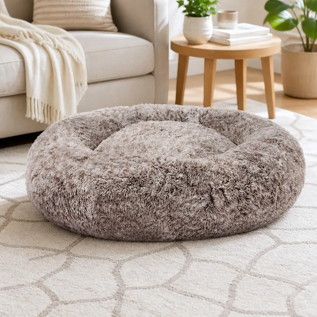 Human Size Faux Fur Nap Bed