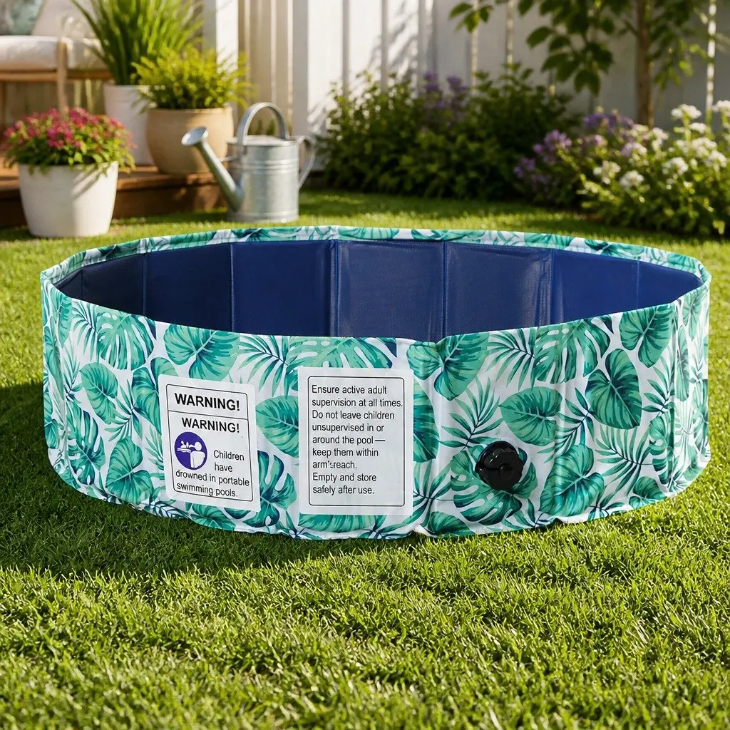 100cm Portable Pet Swimming Pool