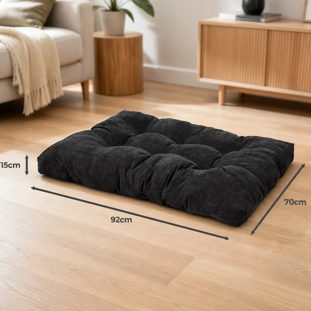 Pet Cushion for Dogs and Cats Large Dark Grey