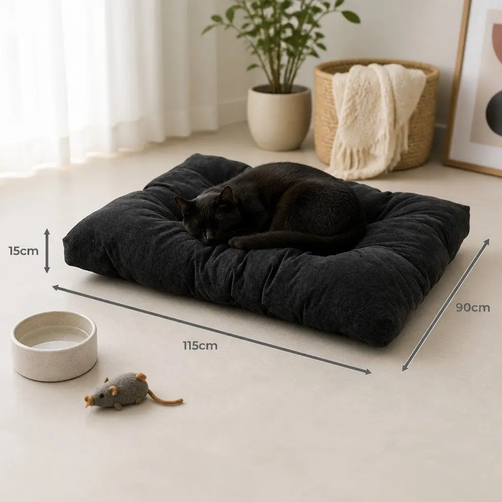 Pet Cushion for Dogs and Cats XL X-Large Tufted Machine Washable Waterproof