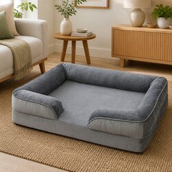 Medium Memory Foam Pet Bed with Specifications
