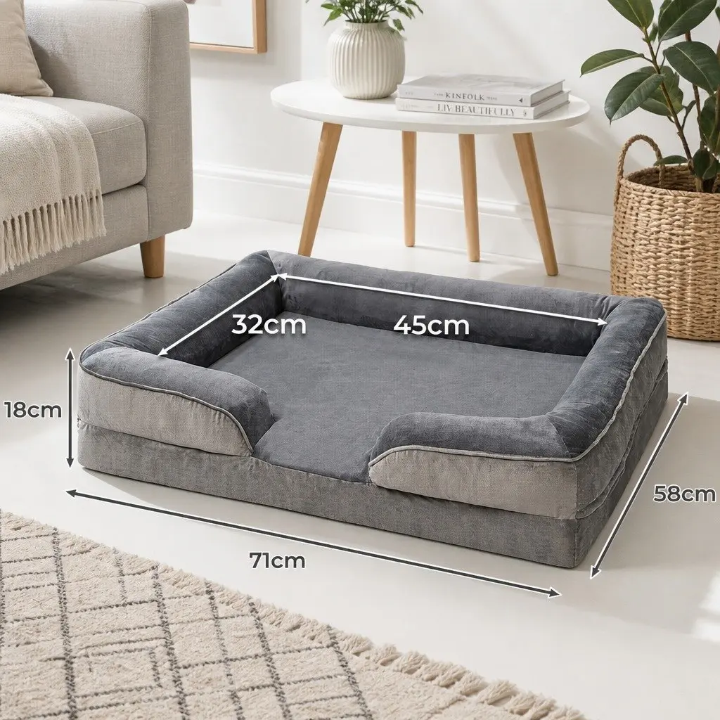 Medium Memory Foam Pet Bed with