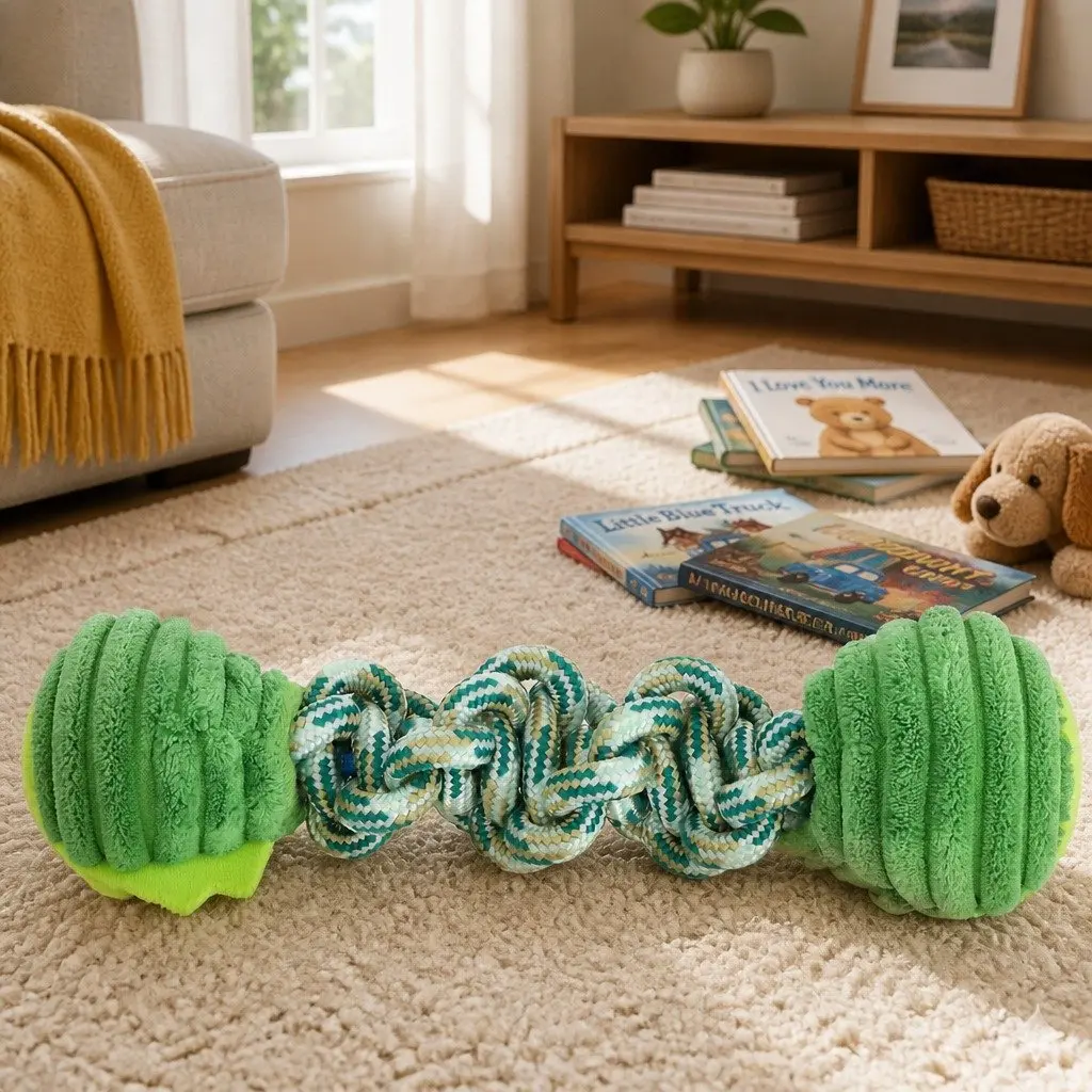 Dog Chew Toys Set Squeaky Puppy Pet Toys Snake Rope Frisbee Play Toys