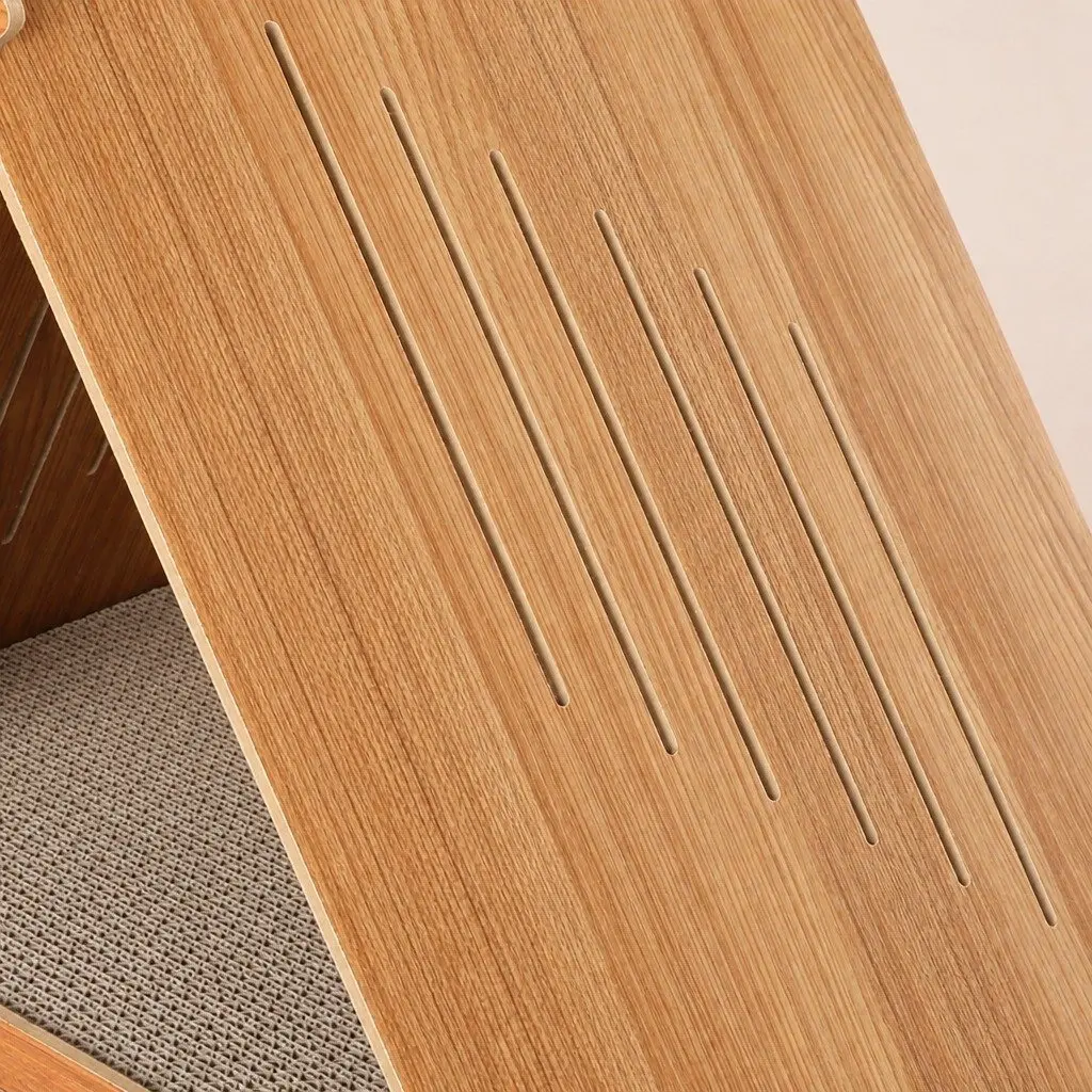 Cat Scratching Board Cardboard Corrugated Lounger Bed Furniture Protection Post